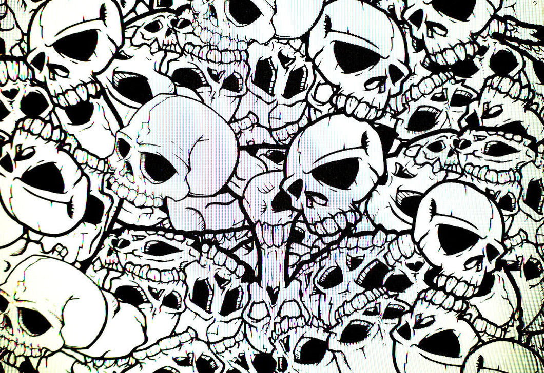 Black Skulls - Kansas Hydrographics