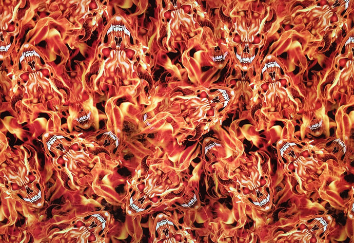 Evil Flames - Kansas Hydrographics