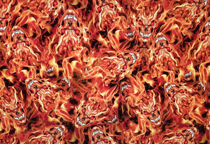 Evil Flames - Kansas Hydrographics