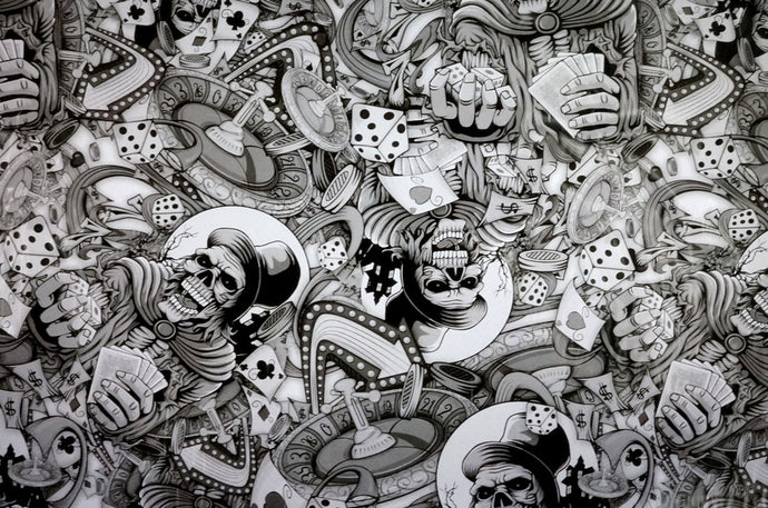 Gambler - Kansas Hydrographics