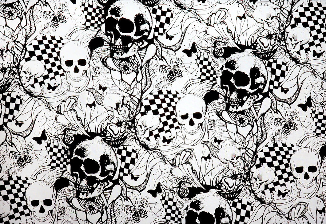 Happy Skulls - Kansas Hydrographics