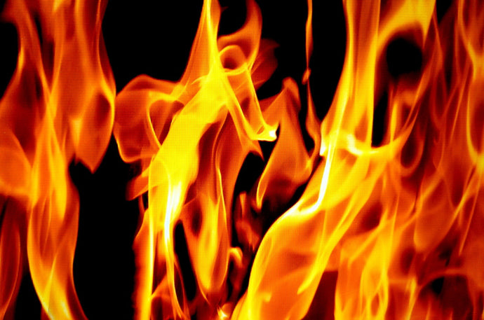 Large Flame - Kansas Hydrographics