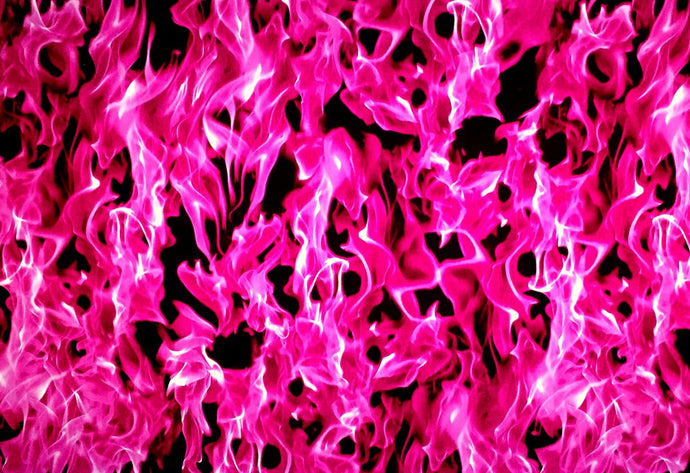 Pink True Fire - Kansas Hydrographics
