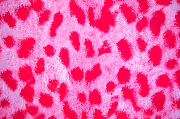Pink Furry Leopard - Kansas Hydrographics
