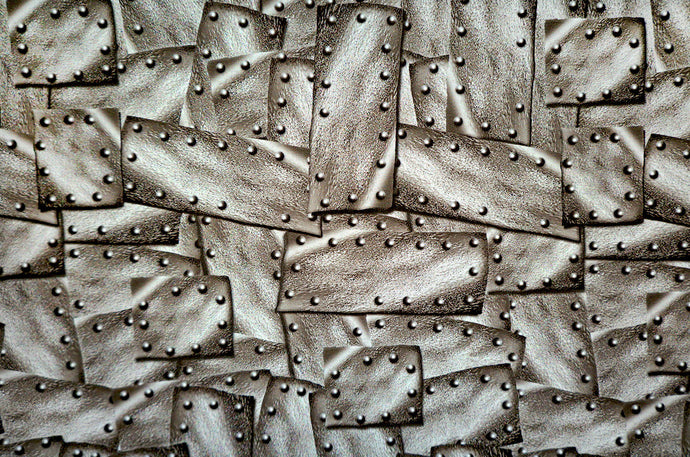 Hydrographic Riveted Metal Stones & Metals Hydro Dipping Film – Kansas Hydrographics